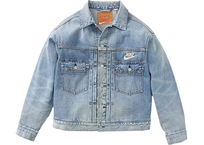 Nike x Levi's Trucker Jacke Denim Levis - Größe S