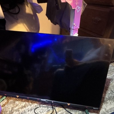 Philips 32in LED Flat Screen TV 1080p FHD Black Flat Panel Television