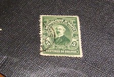 Jeden 1924 Haiti znaczki pocztowe z Eustache Antoine Francois Joseph Louis Borno