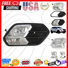 Right Passenger Side Fog Halogen Light Assembly Replacement for Escape 2017-2...