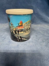 Vintage Chicago Riverview Amusement Park Ride Tickets and Postcard Mug