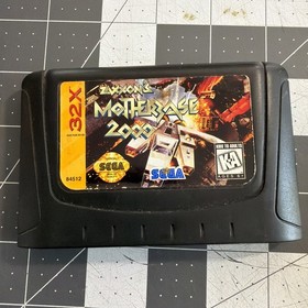 Sega 32x Game Zaxxons Mother Base 2000 Rare Game Tested Working Sega Genesis 32X