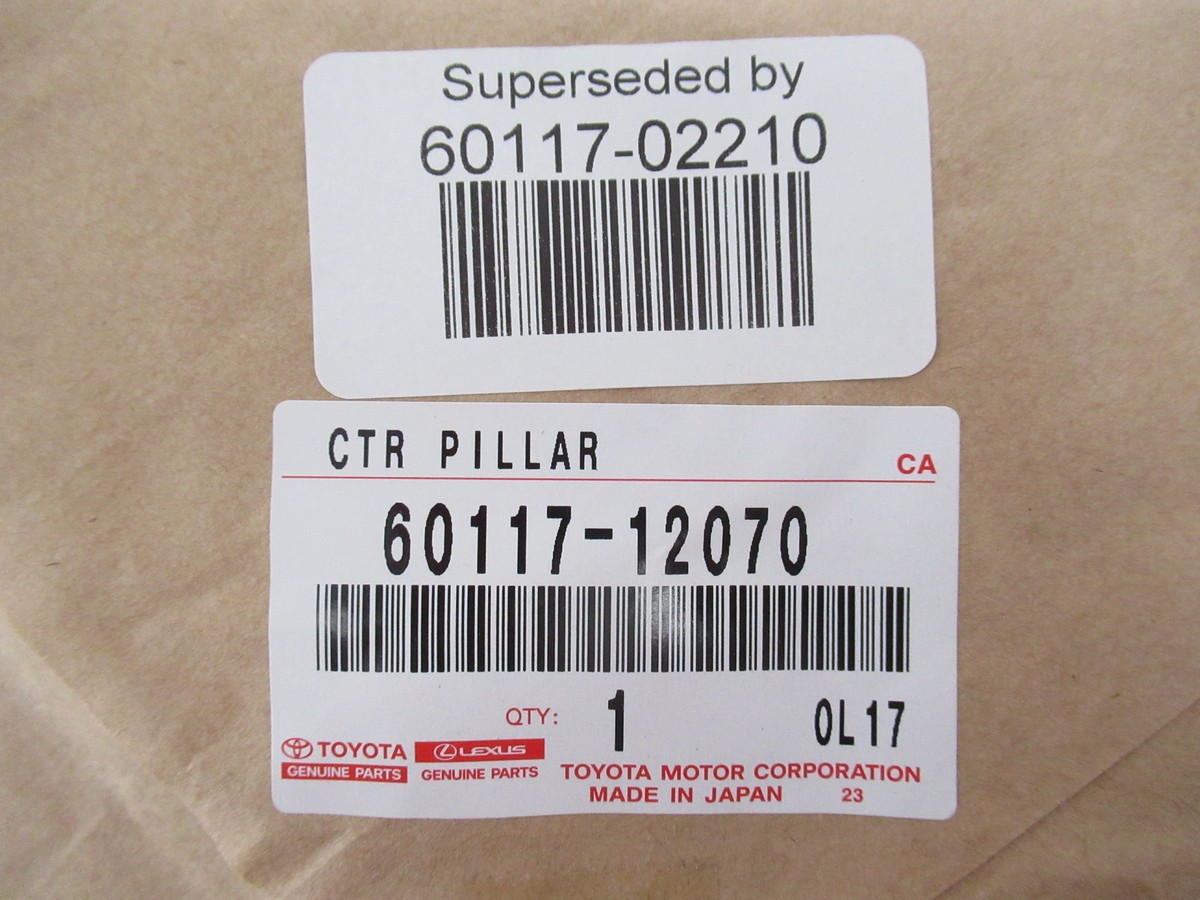 Genuine Toyota 60117-02210 Passenger Side Corner Trim 2019-20