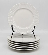 Philippe Richard Brentwood Bread Plate Set Of 6 EUC