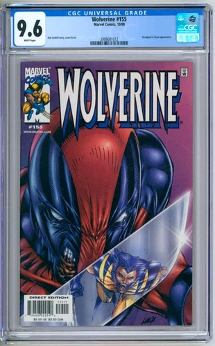 Wolverine 155 CGC Graded 9.6 NM+ Marvel Comics 2000