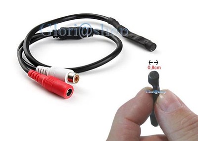 MICROFONO PARA DVR BLACK MIC &ndash; S^E COMPUTACION