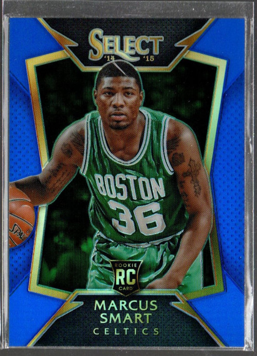 2014-15 Select Concourse Prizms Blue #83 Marcus Smart /249