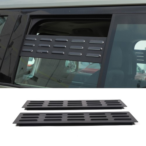 For Land Rover Defender 110 130 2020-23 Rear Window Glass Louvers Cover Trim 2PC - Picture 13 of 18