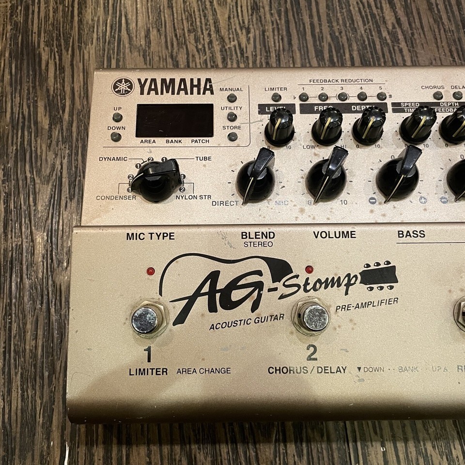 Yamaha Ag Stomp Acoustic Guitar Preamp GrunsoundZ344 5 eBay