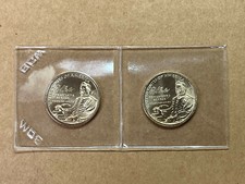 2022 P&D Native American Sacagawea Dollar UNC Ely S Parker Tonawanda 2 Coins