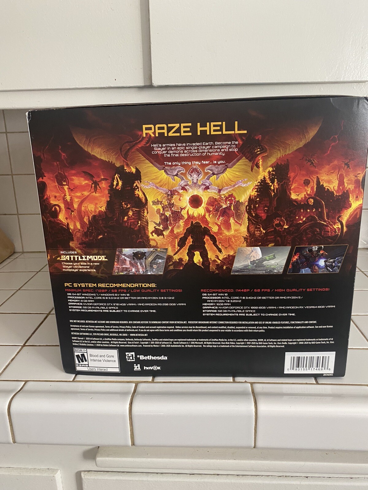 Doom Eternal (Collector's Edition ) ( PC, 2020) Brand New and Sealed  93155174696 | eBay
