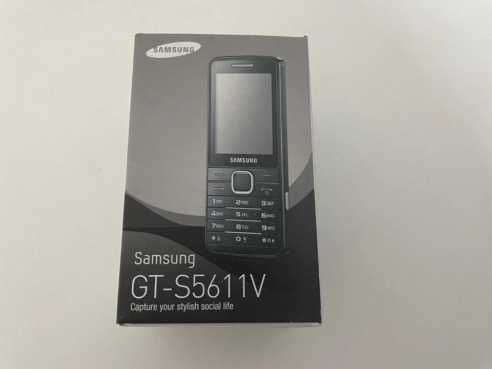 BRAND NEW SAMSUNG GT-S5611 SIM FREE PHONE - BLUETOOTH - 5MP CAMERA - 3G - RADIO - Image 2 of 4