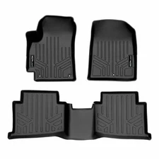 SMARTLINER Custom Fit Floor Mats 2 Row Liner Set OEM TPE 2021-2025 Kia Seltos