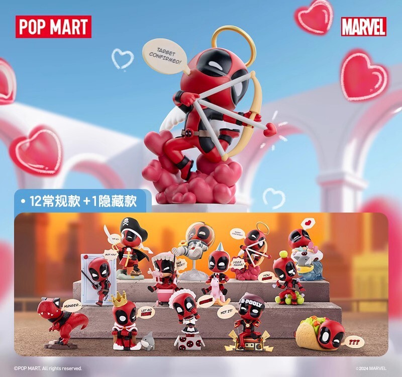 POP MART Marvel Deadpool Series Figures Confirmed Blind Box