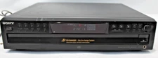 Sony CDP-CE375 CD Changer 5 Disc Carousel Tested & Working No Remote RCA Cables