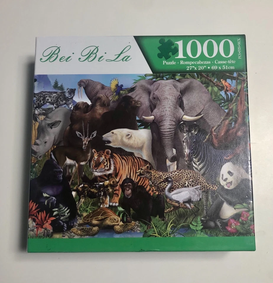 Puzzle Adulto Niño 1000 Piezas Rompecabezas, Animal Salvaje 1000 Piezas Puzzle Foto 2 de 3