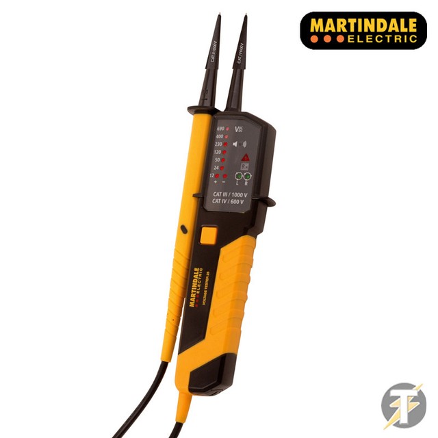 Martindale VT25 Barra de dos comprobador de tensión y continuidad Compra online en eBay