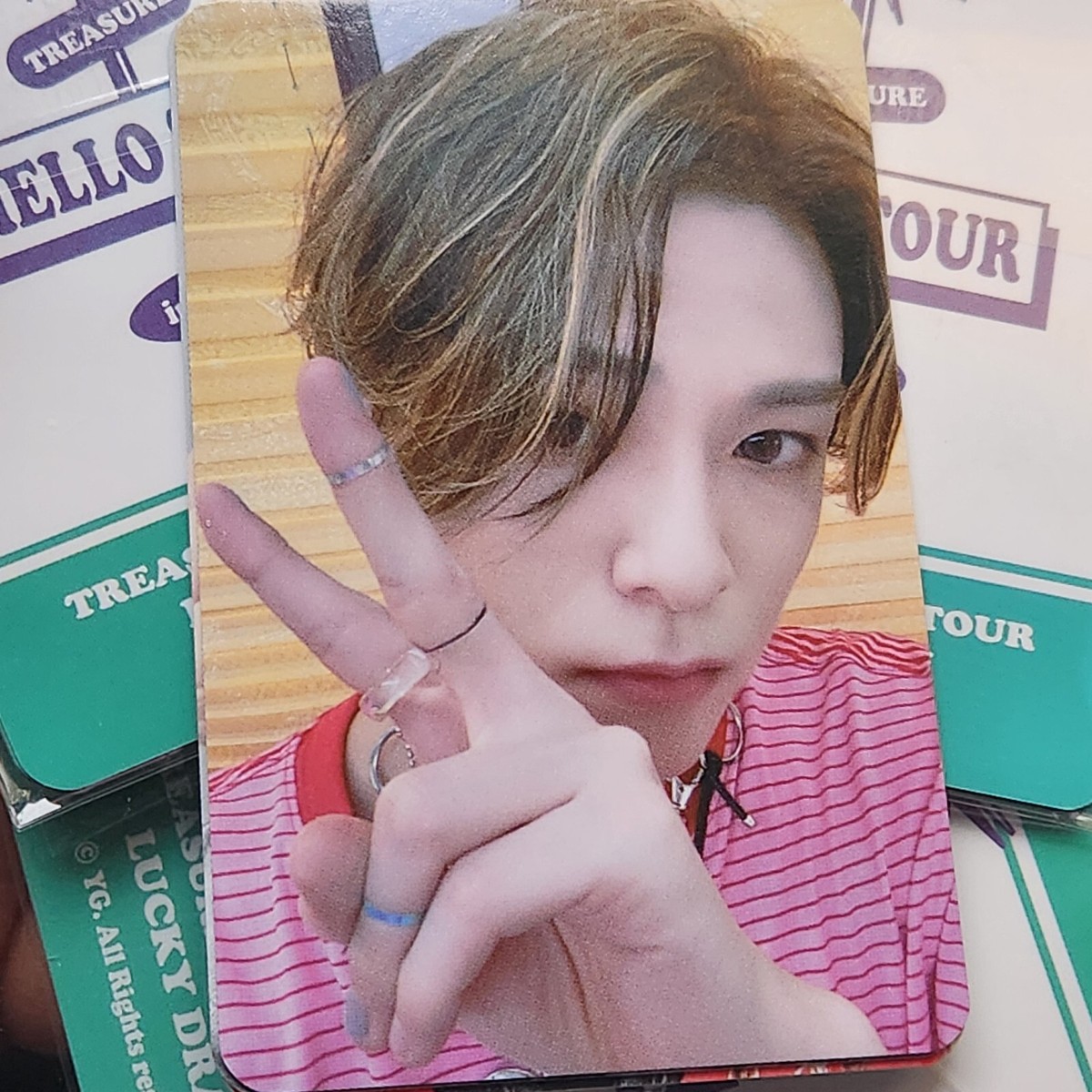 TREASURE MD BOOTH LUCKYDRAW PHOTOCARD World Tour Concert MD TREASURE MD BOOTH LUCKYDRAW PHOTOCARD World Tour Concert MD
