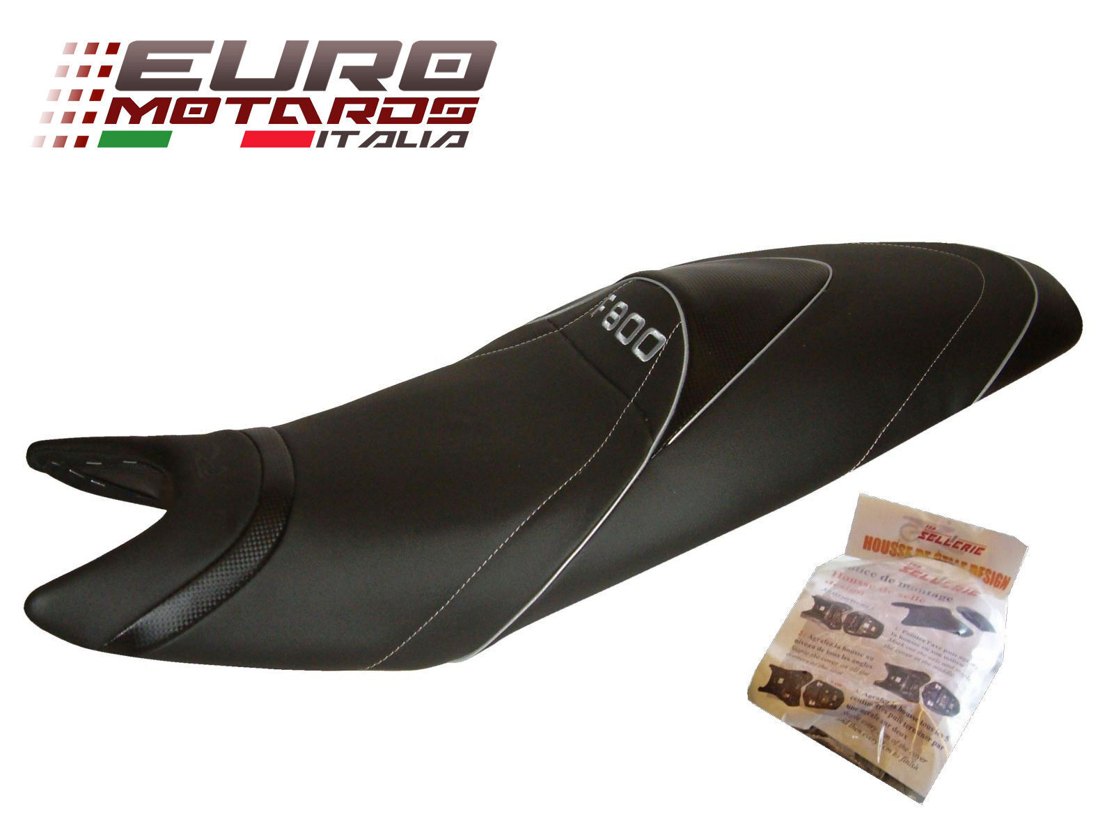 Housse Selle BMW F800GT F800R Top Sellerie HSD2728 Idéal pour Roadtrip et Duo