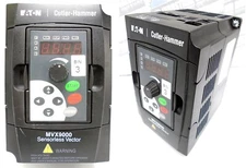 EATON - MVX002A0-4 - SENSORLESS VARIABLE ADJ SPEED CONTROL - 380-480V 2HP TESTED