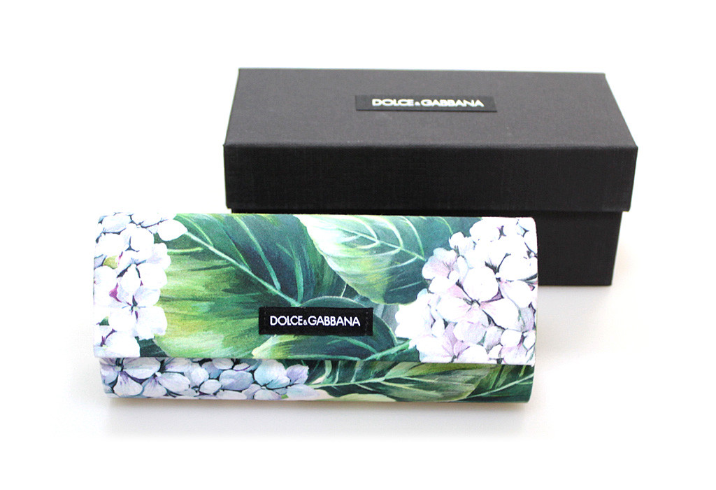 New Case Dolce Gabbana Sunglasses Floral Hard D G Eyeglasses