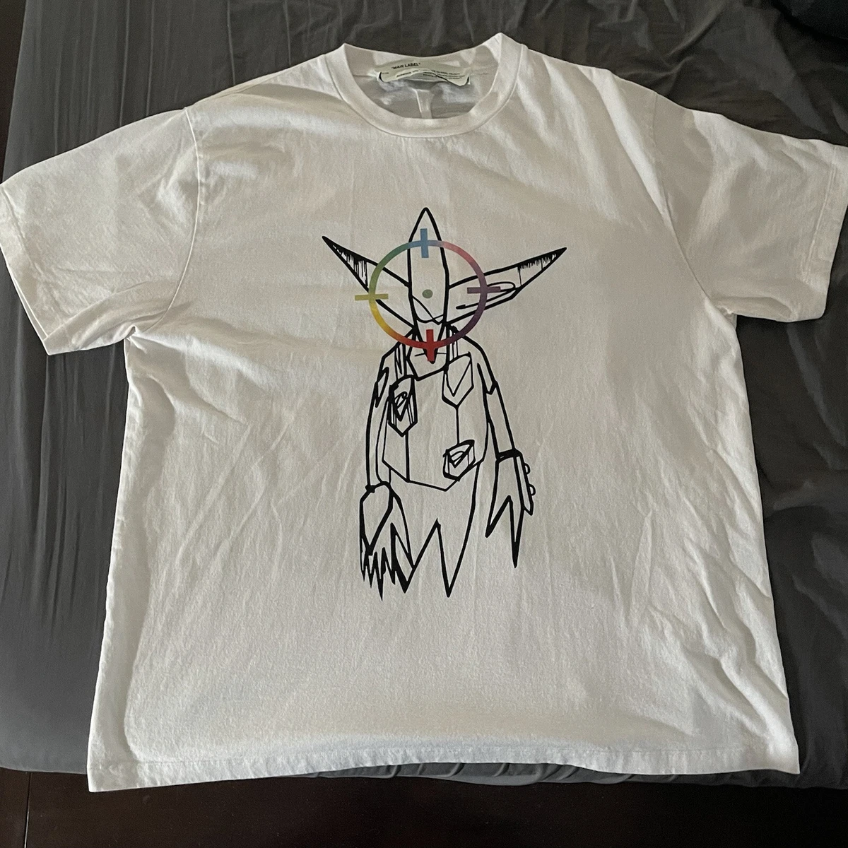 T-shirt Off-White White Size M International In Cotton