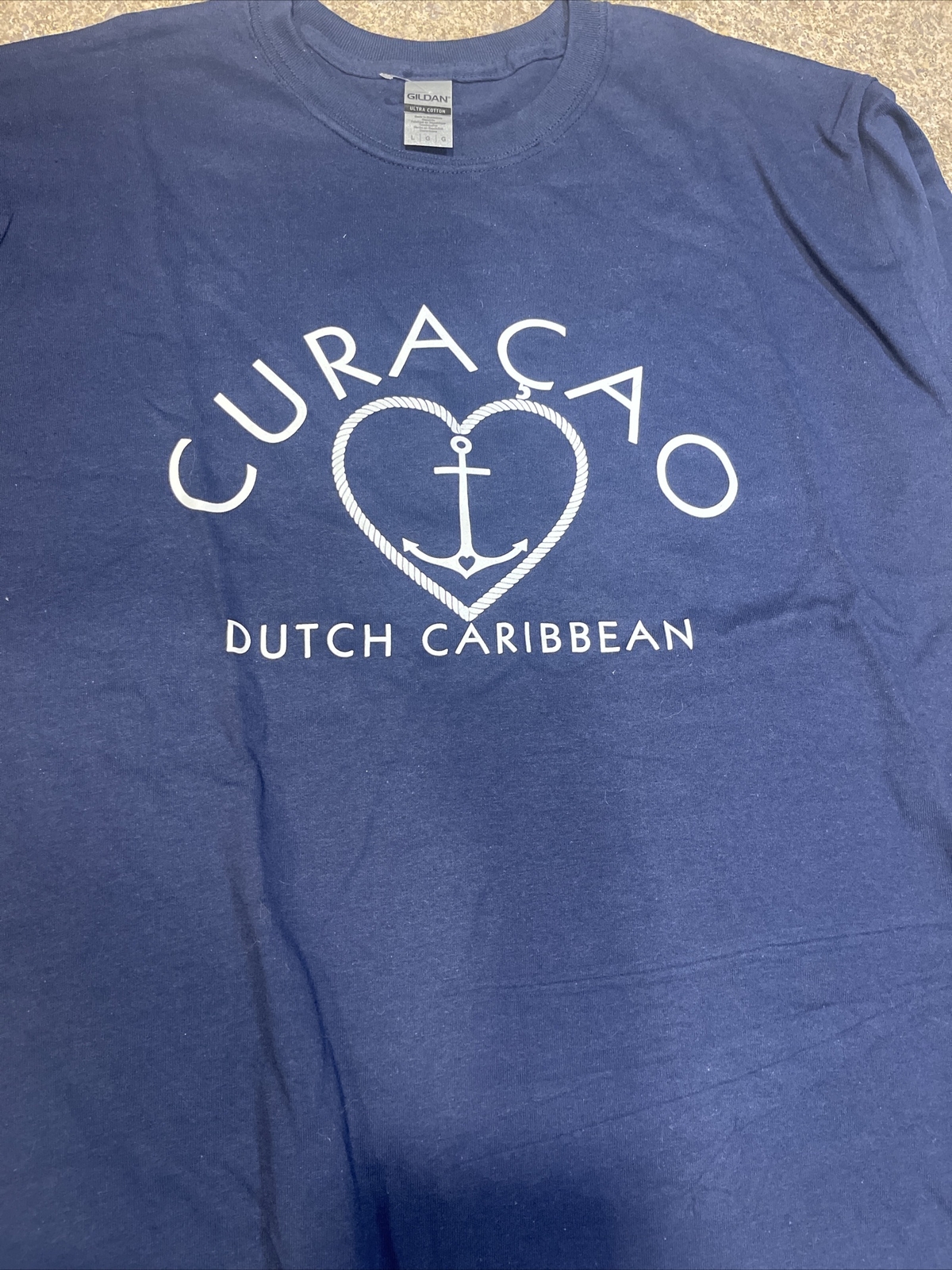 Curaçao Island Vacation Cruise Carnival T-Shirt Size L Large New-image
