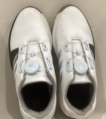 Adidas Adipower BOA Leather Golf Cleats Bounce EVN 791001 Sz 5 Men Sz 7 Women