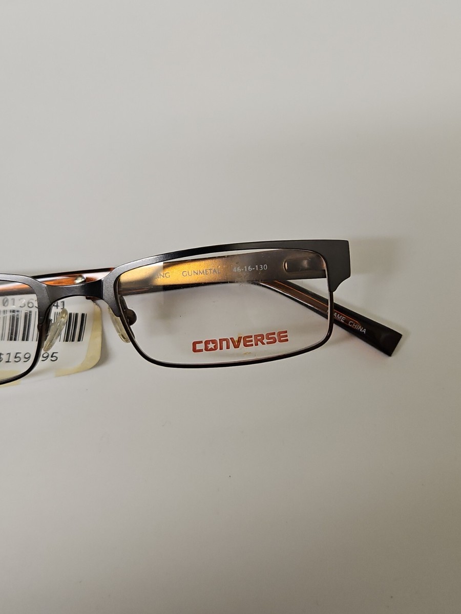 Converse Eyeglasses Frames Kids ZING 46-16-130 Gunmetal | eBay display picture 2