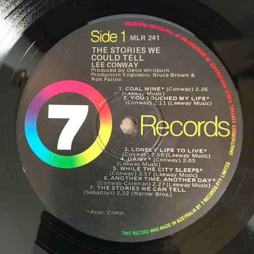 Lee Conway The Stories We Could Tell 1973 Vinyl Lp Record Album - Picture 4 of 5
