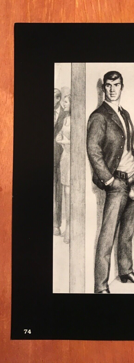 Art Page/Print TOM of FINLAND Book Retrospective #3 1997 Military