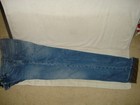 100% AUTHENTIC NEW MEN FENDI TURN UP FF STRAIGHT LEG BLUE DENIM JEANS/PANTS — photo 9