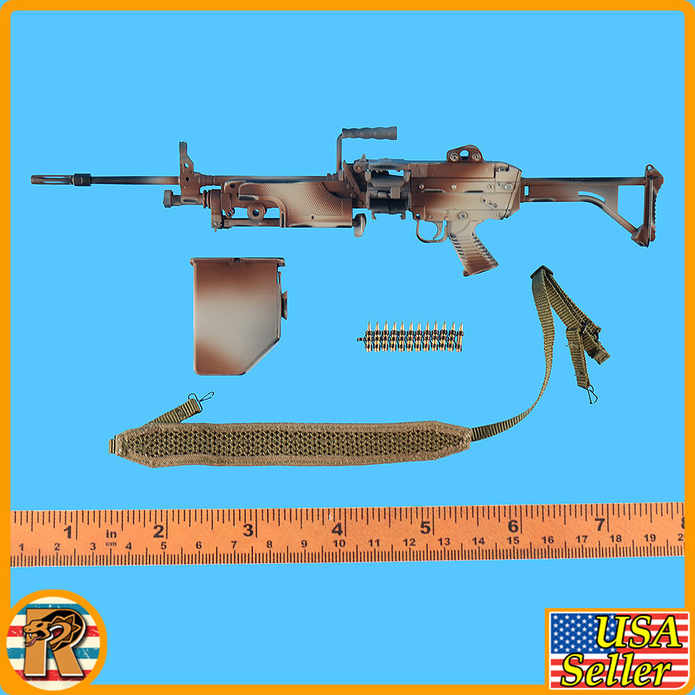 British SAS Gunner - Minimi Light Machinegun - 1/6 Scale DAMTOYS