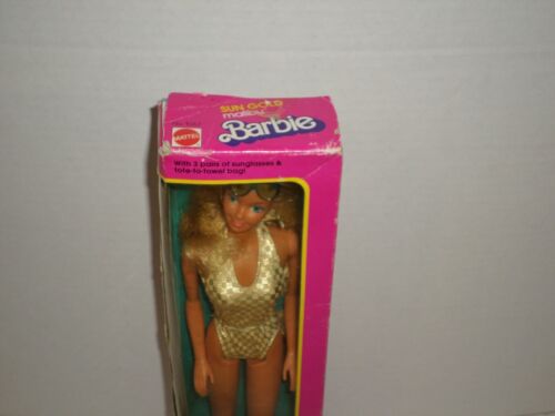 Barbie Sun Gold Malibu Barbie Vintage 1983 Mattel 1067 Rare - Picture 3 of 5