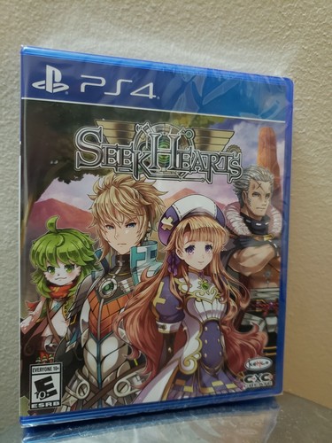 Jeu PS4 Seek Hearts - Édition Limited Run Games #351 - Neuf Sous Blister Avec Art Card
