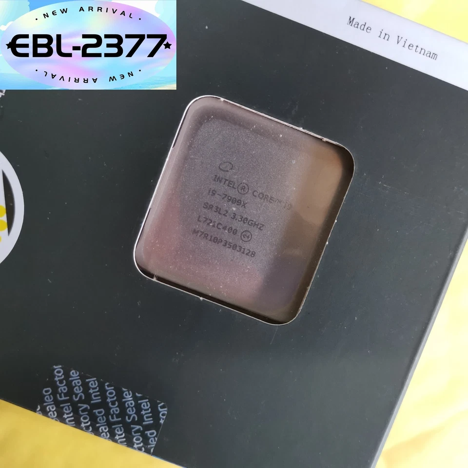 New Intel Core I9-7900X LGA2066 SR3L2 3.3GHz 13.75MB Ten Core 140W CPU Processor - Image 3 of 3