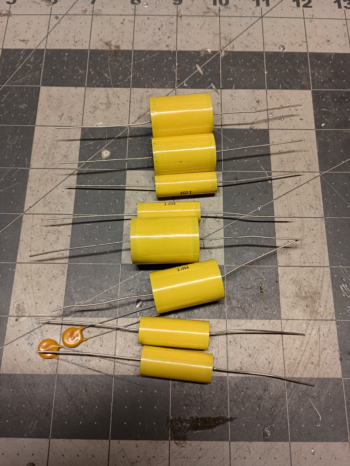 Cerwin Vega At-12 Crossover Re-cap/ Restoration Kit 