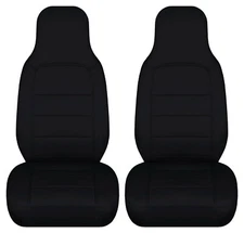 Designcovers fits 1990-1998 Mazda Miata car seat covers  black ,more colors AVBL