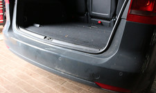 VW Touran 1T3 CUP  Stoßstange Hinten Heckstoßstange  Grau LI7F