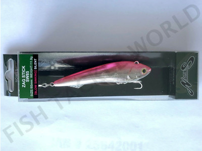 NORIES ZAG STICK SW85 JDM Saltwater Lures Color S-23 Pink Silver