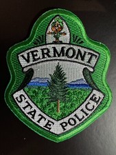 Vermont State Police St. Patricks Day Patch