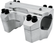 LA Choppers LA-7425-01 Riser Clamp for 1.5" Clamp Bars FLHT FLTR