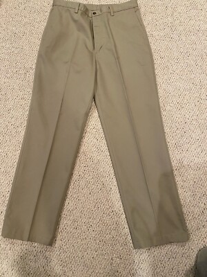 Men s Haggar Black Label Pants (NWT) Tan In Color-please Read Description