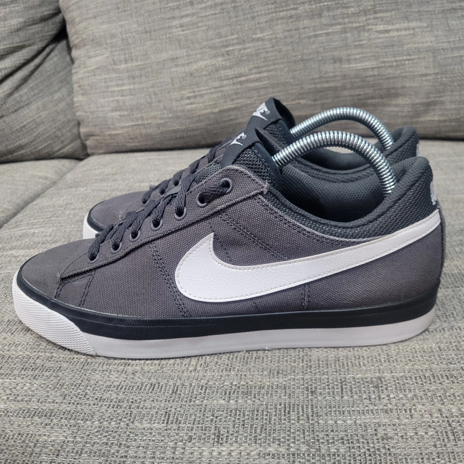 Chaussures de skate homme Nike Match Supreme TXT 631657 011 gris noir pointure 8,5