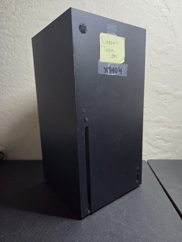 Xbox Series X 1TB Black Console For Parts or Repair No Power No Ssd