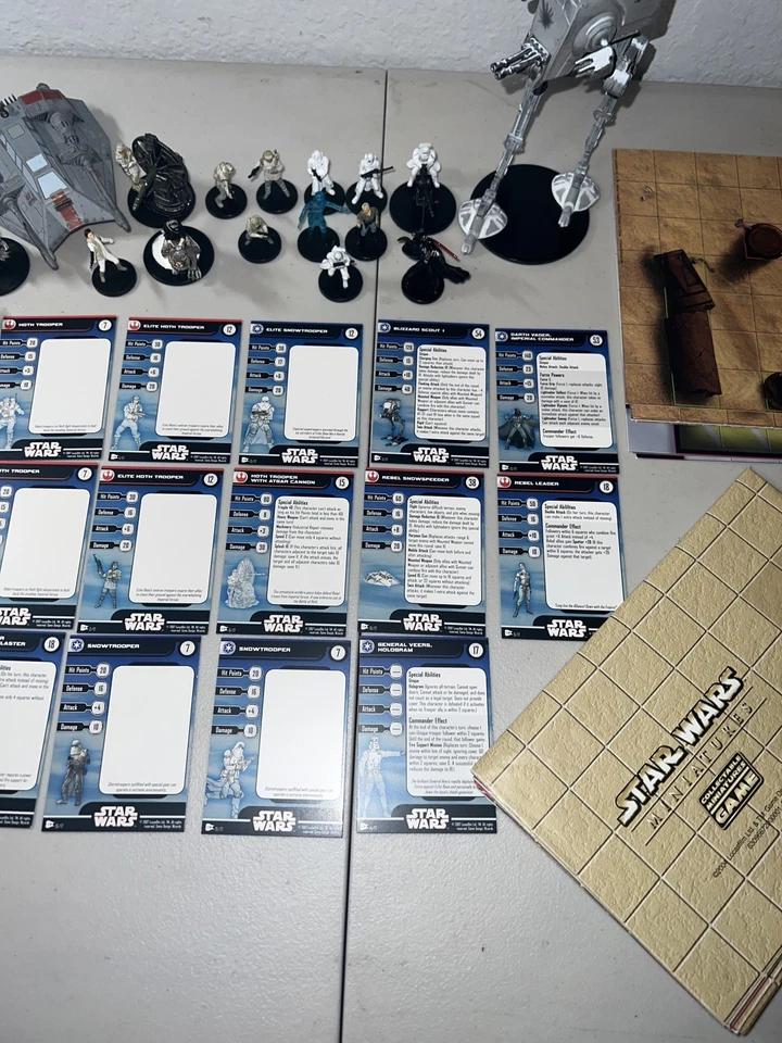 Star Wars Miniaturas Batalla de Hoth Escenario Pack Magos de la Costa Sin Caja  Foto 2 de 4