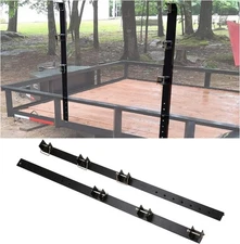 ECOTRIC Heavy Duty 3-Place Edgers Gas Weeder Trimmer Rack holders for Open