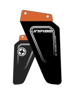 Unifiber Shallow Rider G10 Tuttle Box 30CM Finne