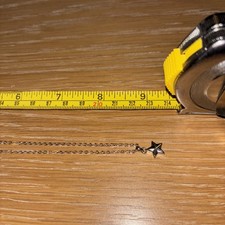 Ladies Ted Baker Star Necklace Silver In Original Box