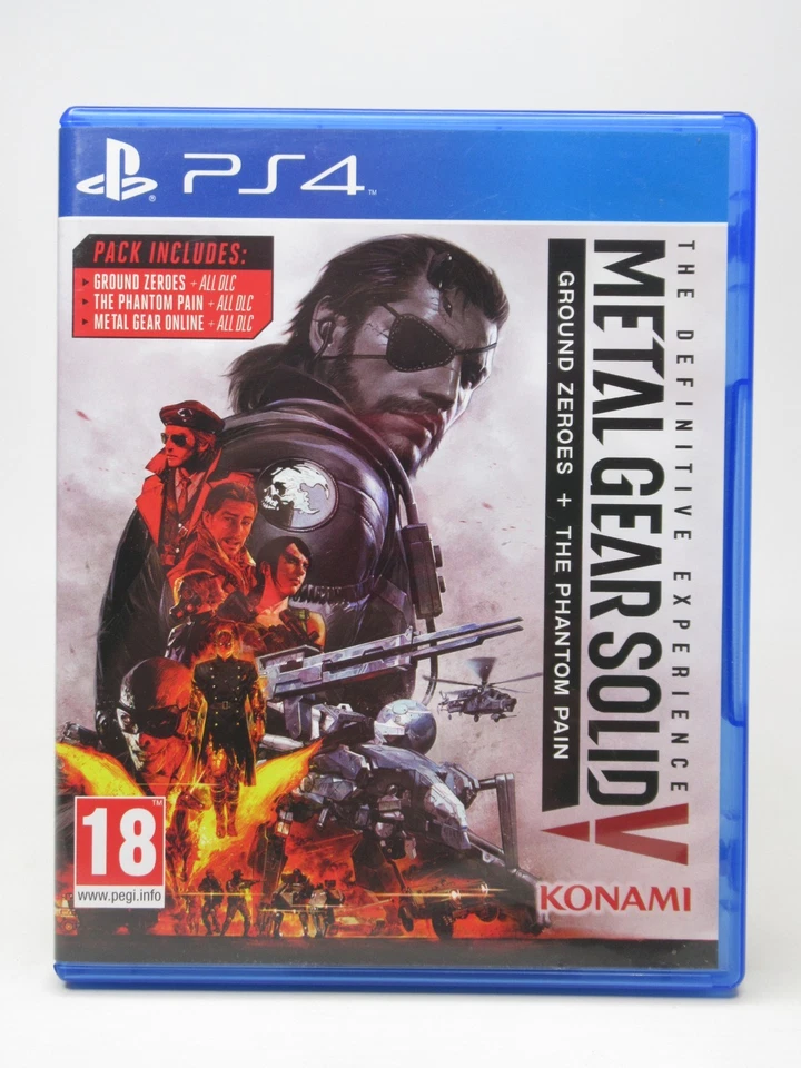 Metal Gear Solid V Ground Zeroes + The Phantom Pain Playstation 4 PS4 Video Game - Image 3 of 4